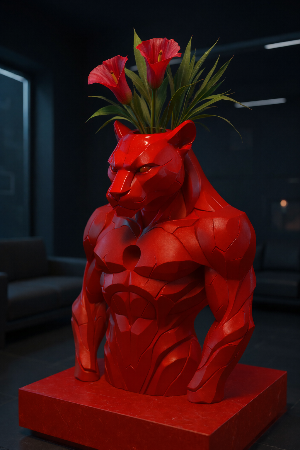 Panther Sculptural Planter 🔒 Limited Edition 🔒 No Restocks