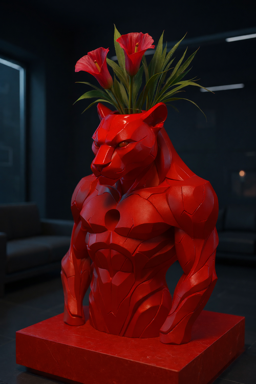 Panther Sculptural Planter 🔒 Limited Edition 🔒 No Restocks