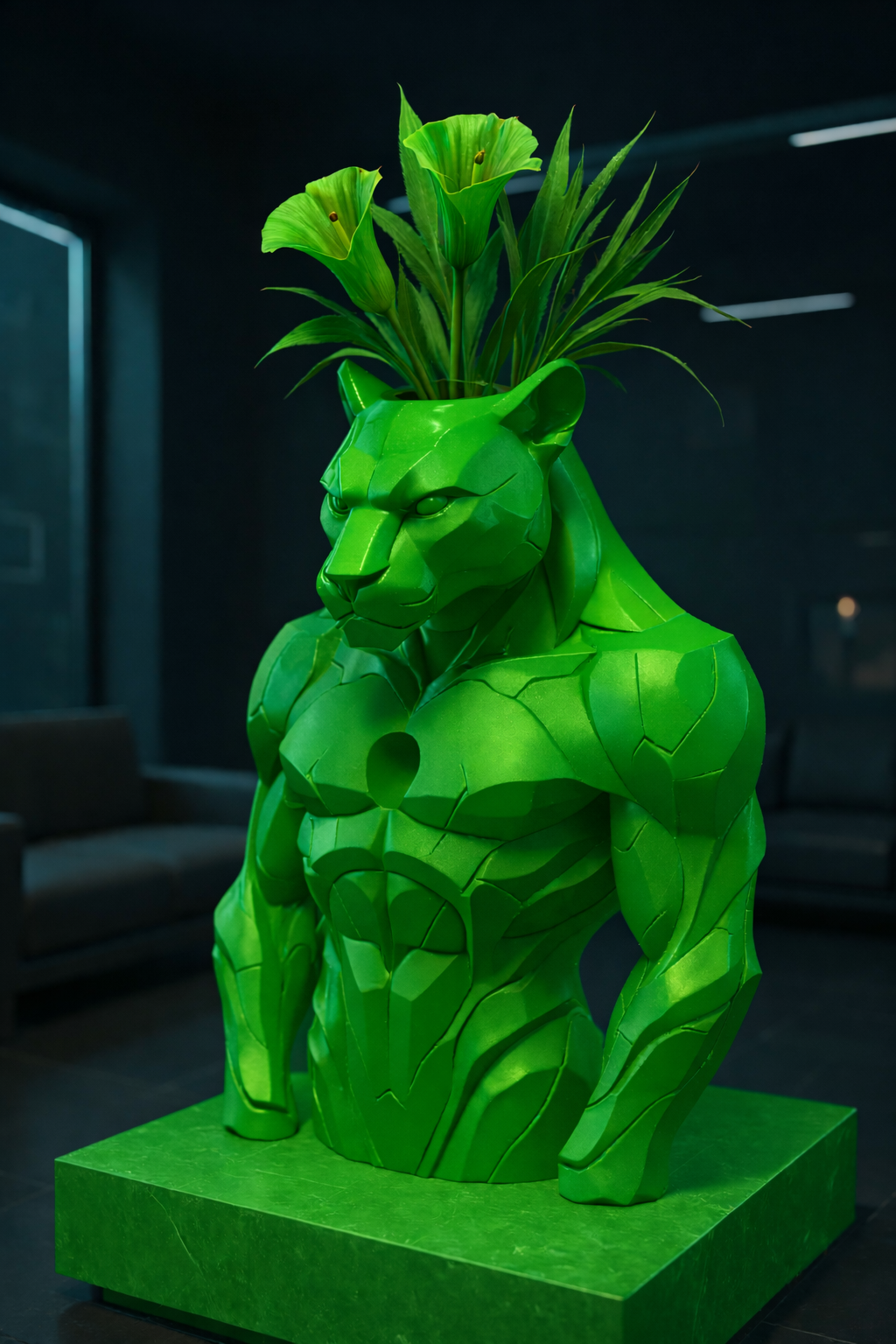 Panther Sculptural Planter 🔒 Limited Edition 🔒 No Restocks