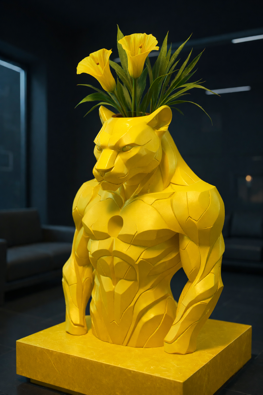 Panther Sculptural Planter 🔒 Limited Edition 🔒 No Restocks