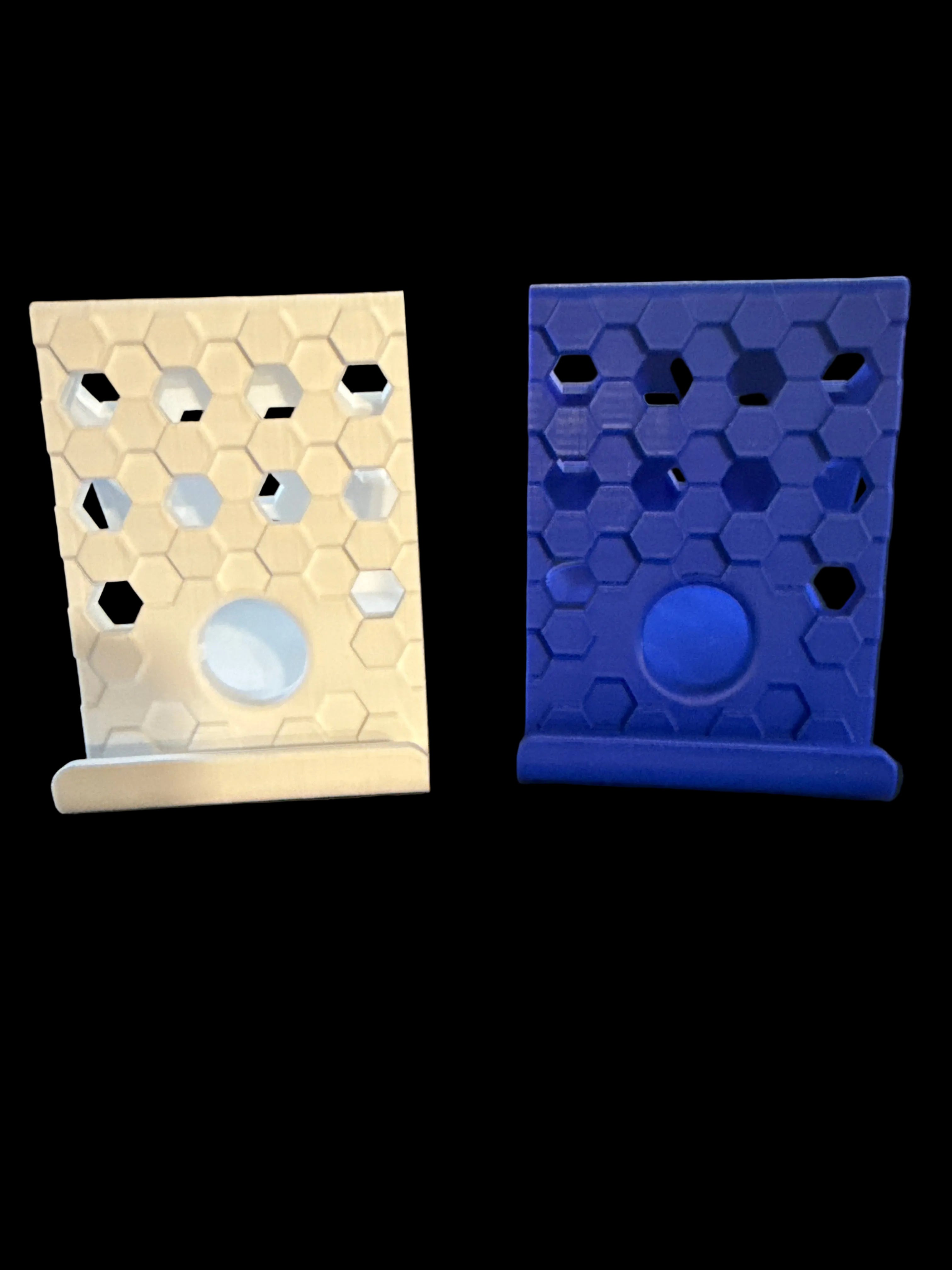 Multi-functional geometric phone stand