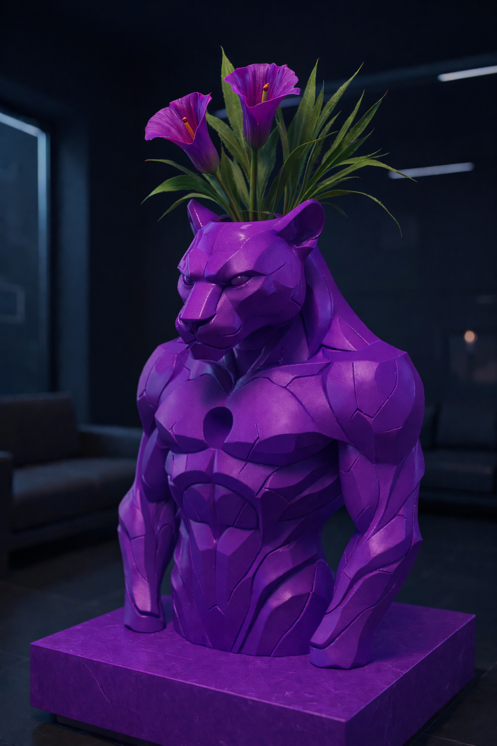 Panther Sculptural Planter 🔒 Limited Edition 🔒 No Restocks