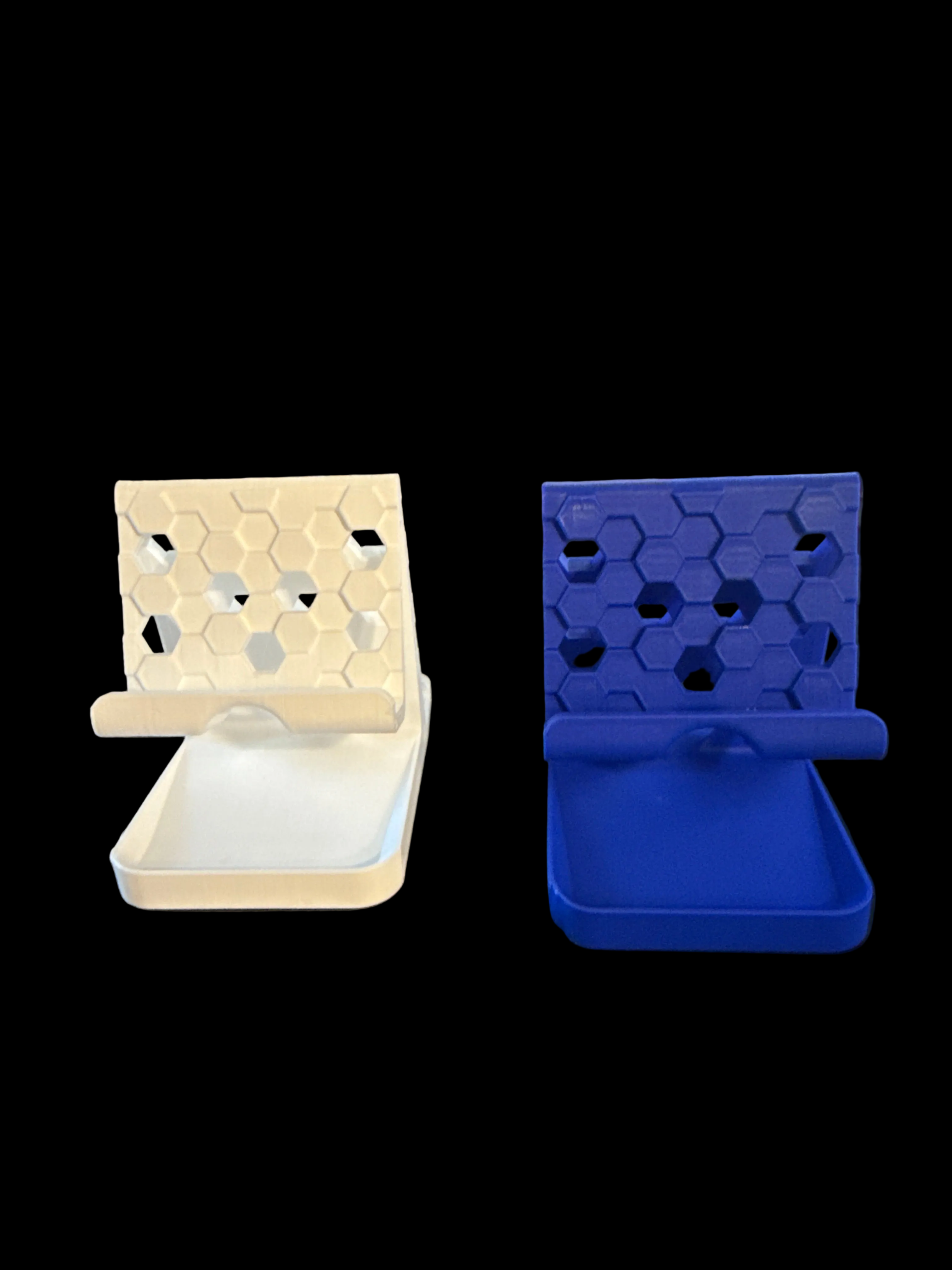 Multi-functional geometric phone stand