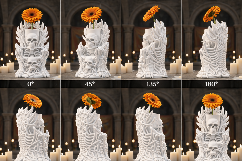 Throne of Bones Vase