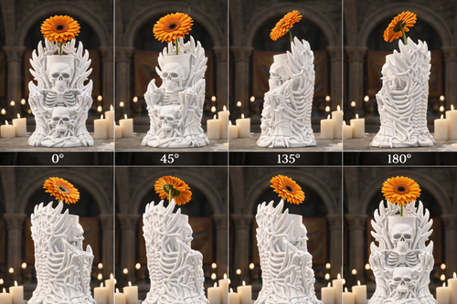 Throne of Bones Vase