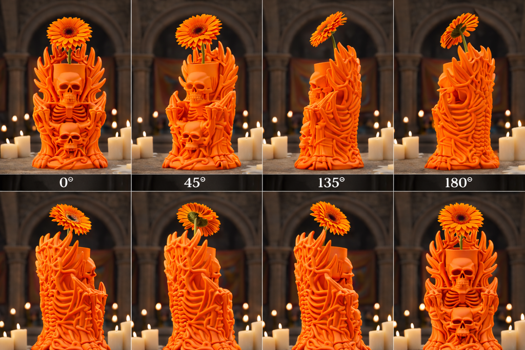 Throne of Bones Vase