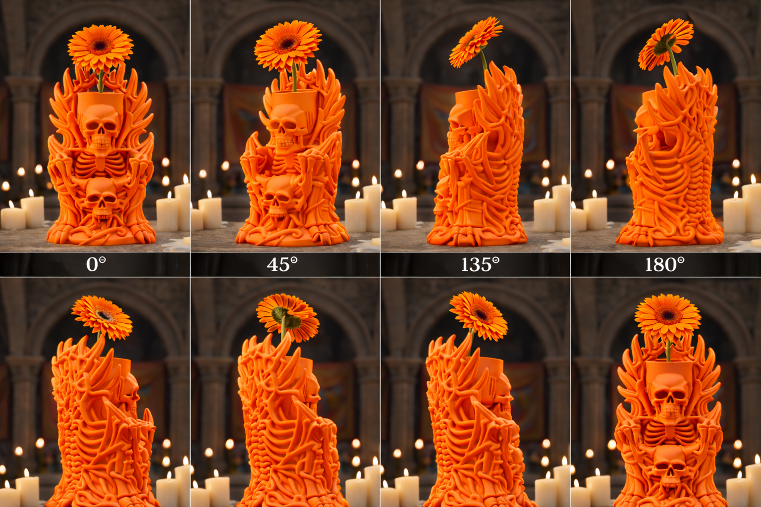 Throne of Bones Vase