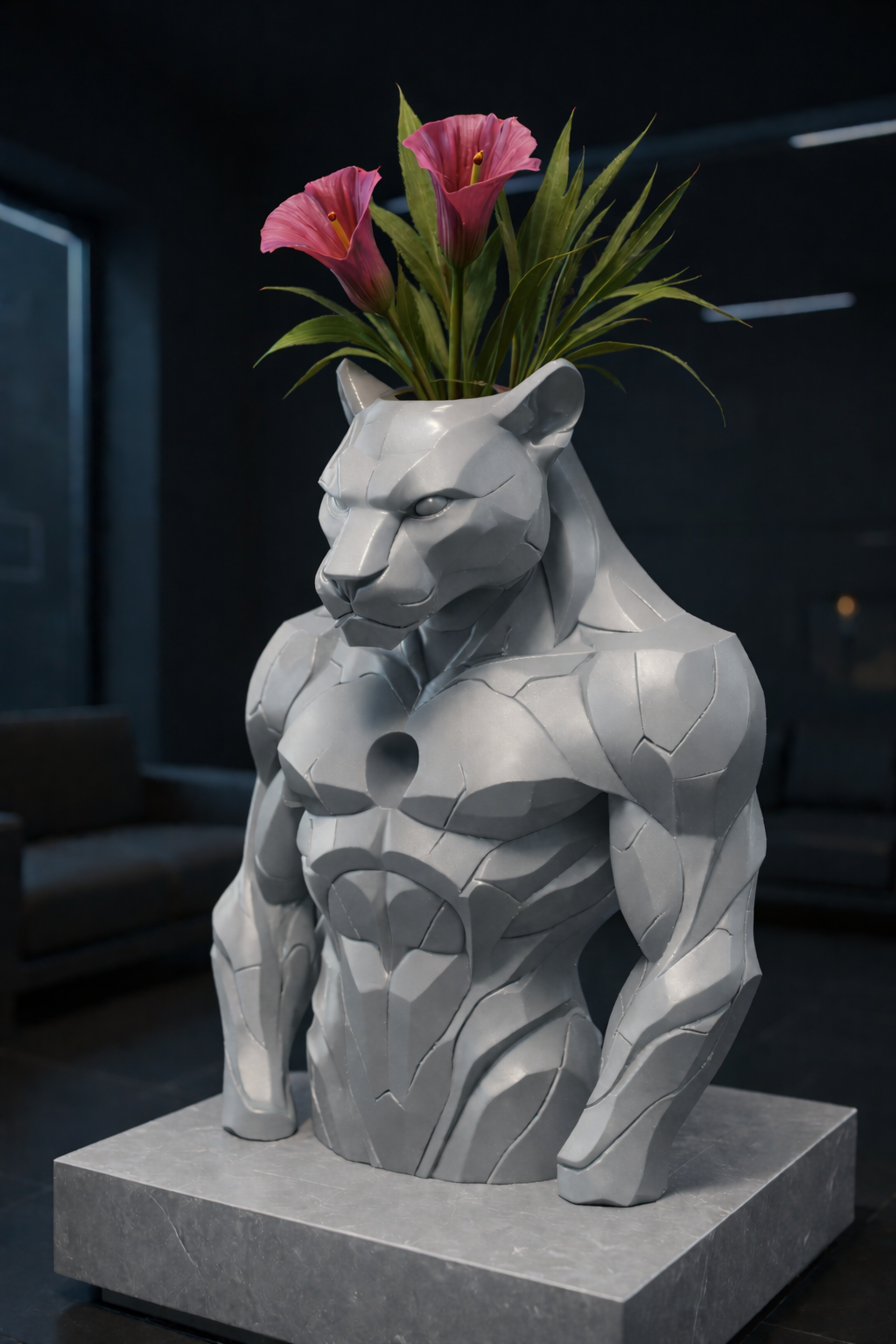 Panther Sculptural Planter 🔒 Limited Edition 🔒 No Restocks