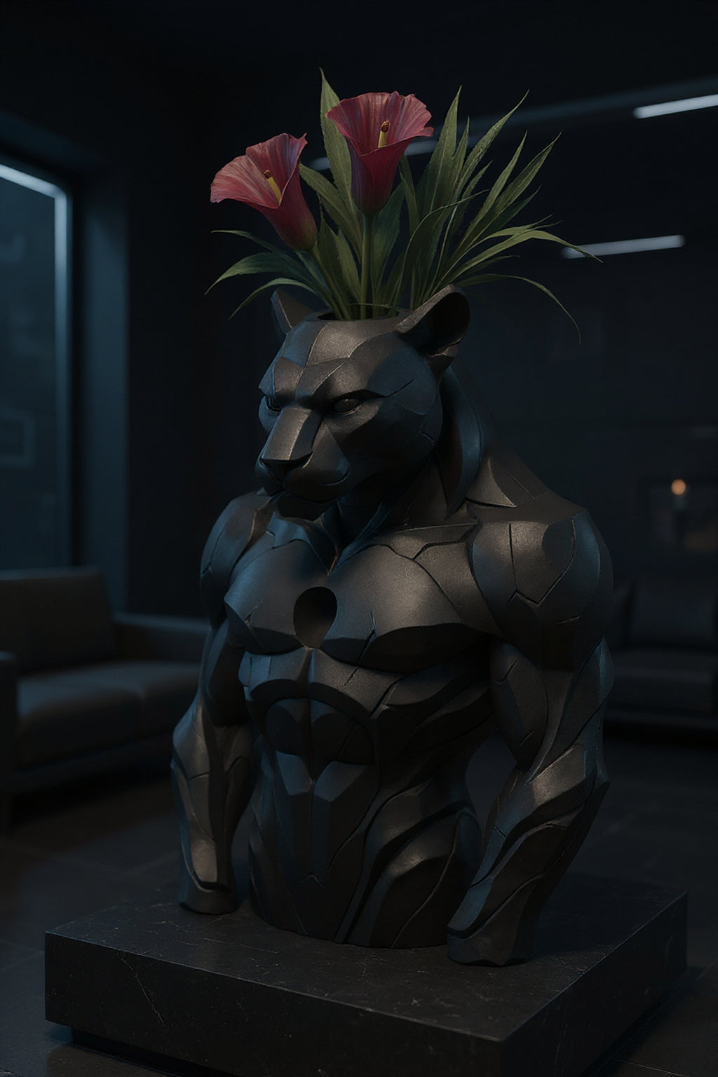 Panther Sculptural Planter 🔒 Limited Edition 🔒 No Restocks