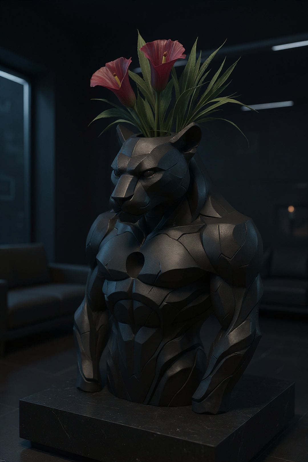 Panther Sculptural Planter 🔒 Limited Edition 🔒 No Restocks